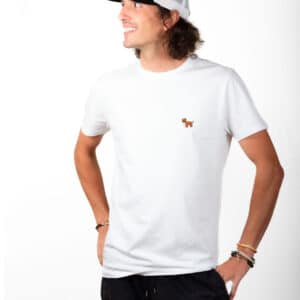 00139T shirt Homme blanc Boxer
