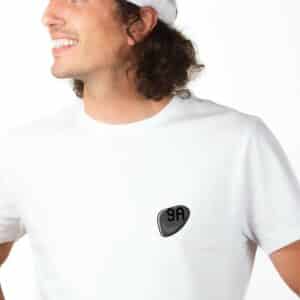 01039 T shirt Homme blanc 9A zoom