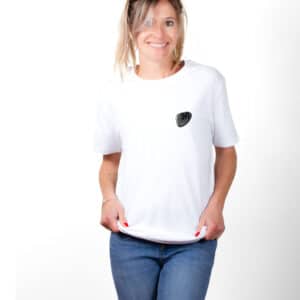 01039 T shirt femme blanc 9A