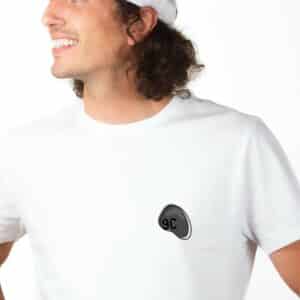 01051 T shirt Homme blanc 9C zoom