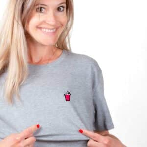 01179 T shirt femme gris Goblet zoom