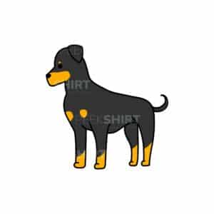 00103 TS BLANC Doberman