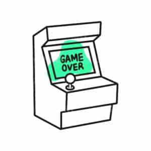 00571 TS BLANC borne d_arcade
