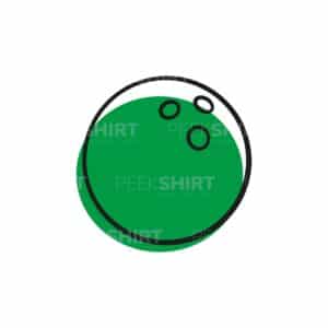 00694 TS BLANC boule de bowling