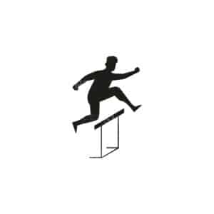 00853 TS BLANC Saut de haie