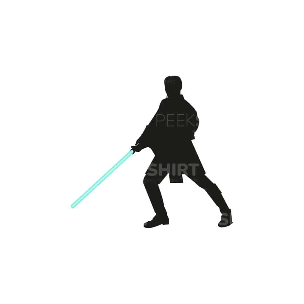 00904 TS BLANC Jedi sabre laser