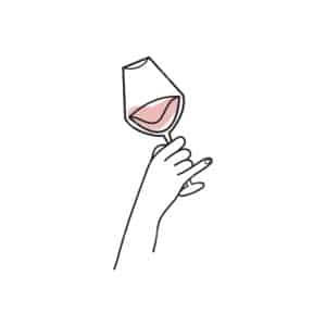 01000 TS BLANC vin rosé