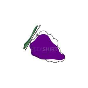 01009 TS BLANC grappe de raisin