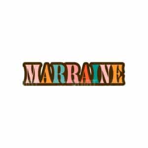 01234 TS BLANC Marraine