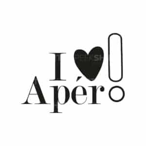 01342 TS BLANC i love apéro