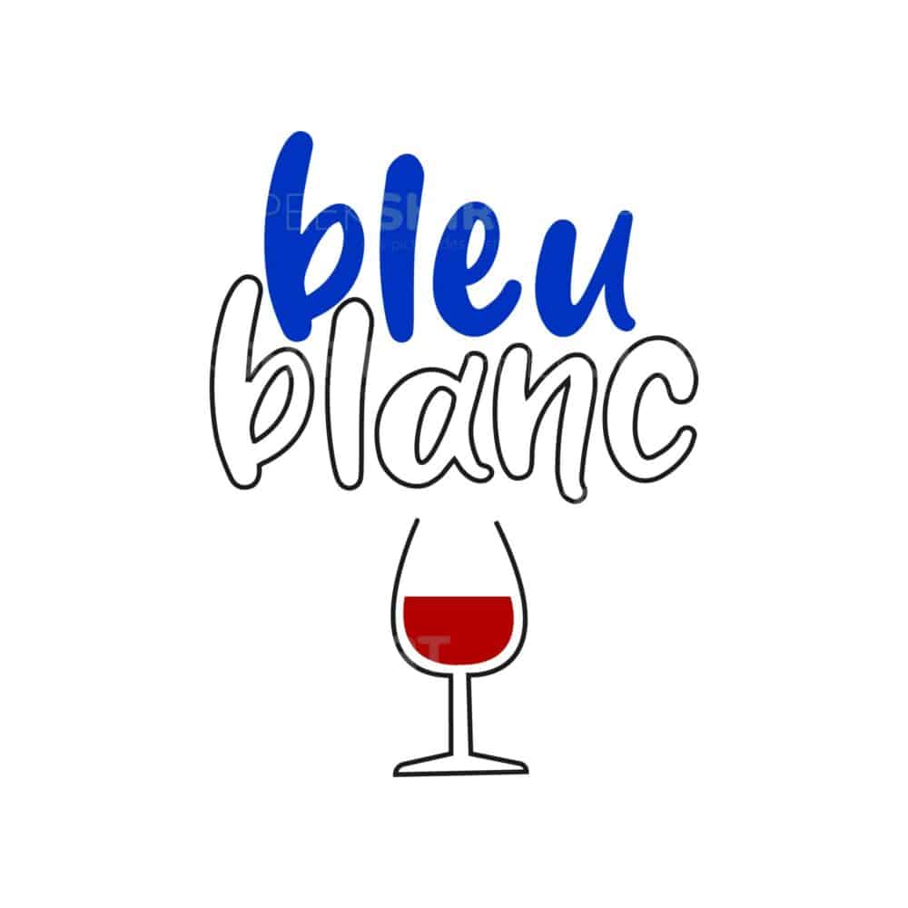 01363 TS BLANC bleu blanc rouge