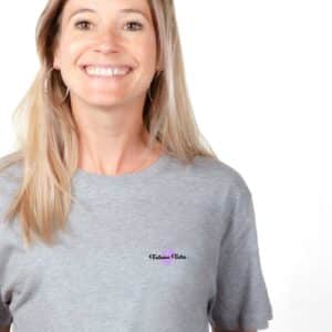 00054 T shirt femme gris Future Tata Zoom