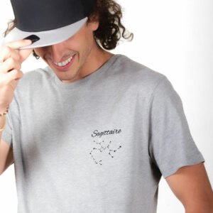 01965-T-shirt-Homme-gris-Signe-Astrologique-Sagittaire---constellation- zoom